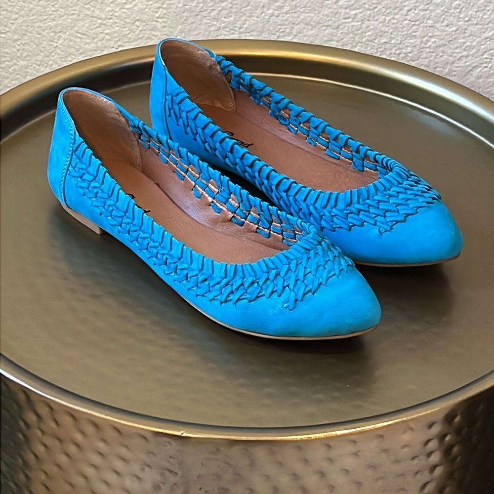 Lucky Brand Phoene Capri Blue Flats